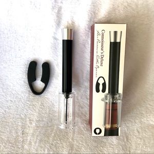 New in Box - Pressure-Open Wine Bottle Opener Set